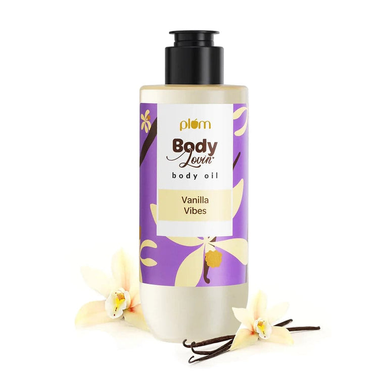Plum BodyLovin' Vanilla Vibes Body Oil | Normal to Dry Skin | 200ml