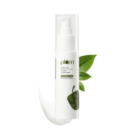 Plum Green Tea Oil-Free Moisturizer | Contains Niacinamide & Hyaluronic Acid | 100% Fragrance-Free | For Daily Use

| 50ml