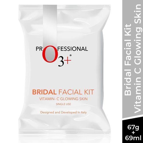 O3+ Bridal Facial Kit Vitamin C Glowing Skin
(67gm+69ml)