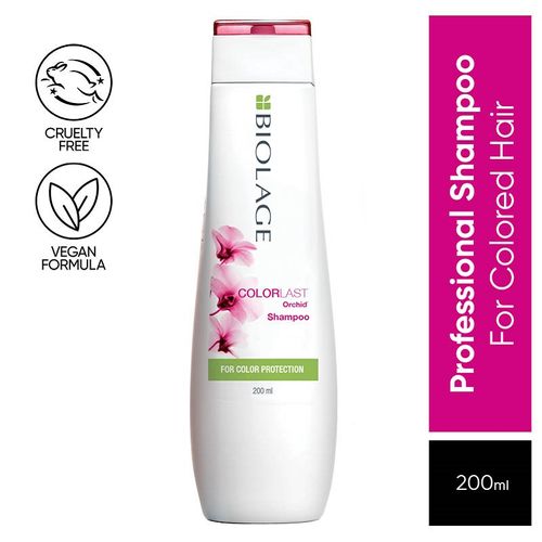 Matrix Biolage Colorlast Professional Shampoo, Helps Protect Colored Hair & Maintain Vibrancy
(200ml)