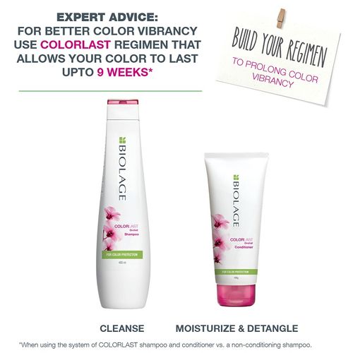 Matrix Biolage Colorlast Professional Shampoo, Helps Protect Colored Hair & Maintain Vibrancy
(200ml)