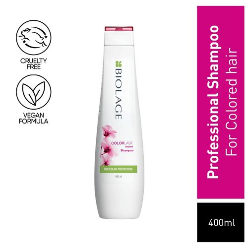 Matrix Biolage Professional Colorlast Shampoo, Helps Protect Colored Hair & Maintain Vibrancy
(400ml)