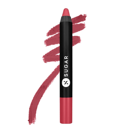 Sugar Matte As Hell Crayon Lipstick - 05 Rose Dawson (Rose Pink)