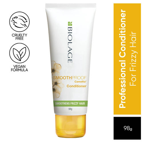 Matrix Biolage Smoothproof Professional Conditioner For Dry And Frizzy Hair, 72 Hrs Frizz Control
(98g)