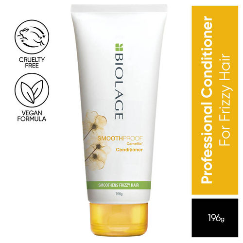 Matrix Biolage Smoothproof Professional Conditioner For Dry And Frizzy Hair, 72 Hrs Frizz Control
(196g)