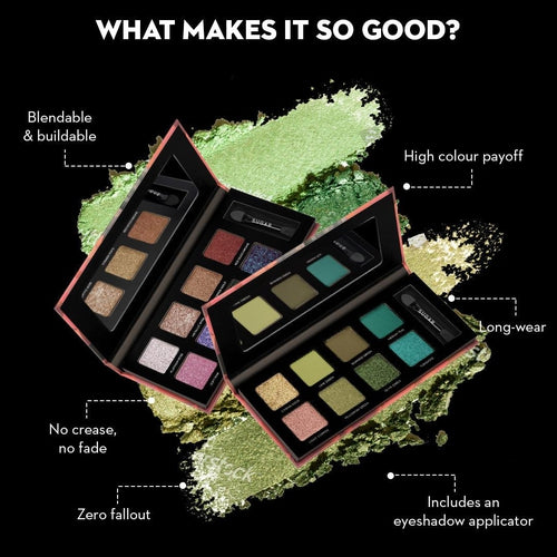 Sugar Blend The Rules Eyeshadow Palette - 07 Ivy (Enchanting Emeralds