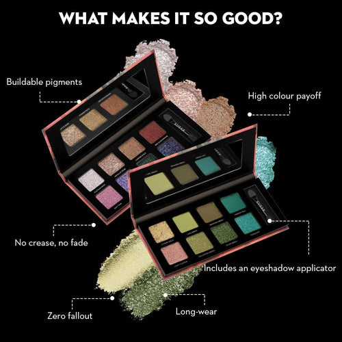 Sugar Blend The Rules Eyeshadow Palette - 08 Reflection (Galactic Glitter)