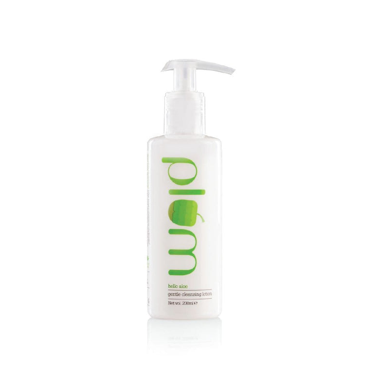 Plum Hello Aloe Gentle Cleansing Lotion | Aloe Vera Gel Lotion | For Normal, Dry, Combination, Sensitive Skin | 100% Vegan - 200ml