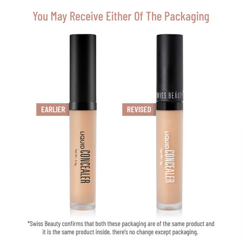 Swiss Beauty Liquid Concealer - 01 Warm Sand (6g)