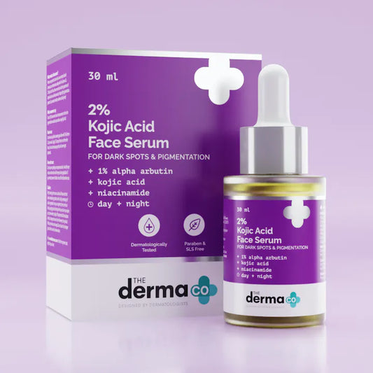 The Derma Co 2% Kojic Acid Face Serum with 1% Alpha Arbutin & Niacinamide - 30 ml