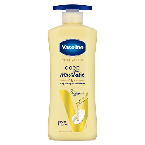 Vaseline Deep Moisture Serum In Lotion Enriched with Glycerin for Nourished Soft Skin
(400ml)