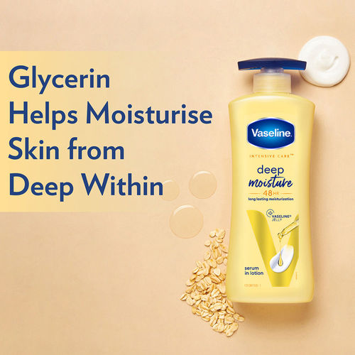 Vaseline Deep Moisture Serum In Lotion Enriched with Glycerin for Nourished Soft Skin
(400ml)