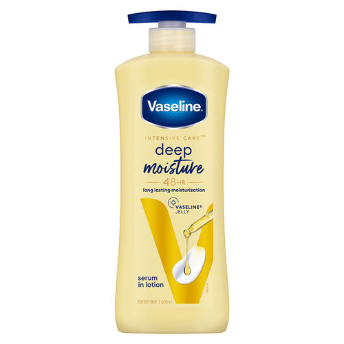 Vaseline Deep Moisture Serum In Lotion Enriched with Glycerin for Nourished Soft Skin
(600ml)
