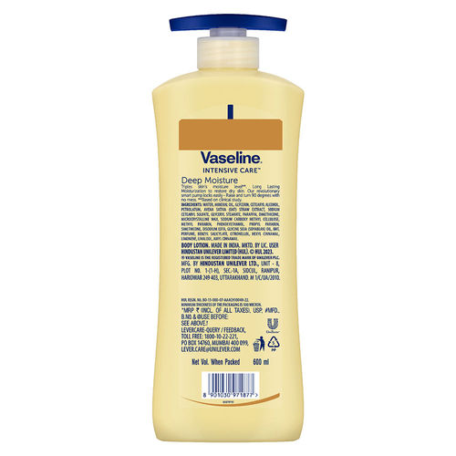 Vaseline Deep Moisture Serum In Lotion Enriched with Glycerin for Nourished Soft Skin
(600ml)
