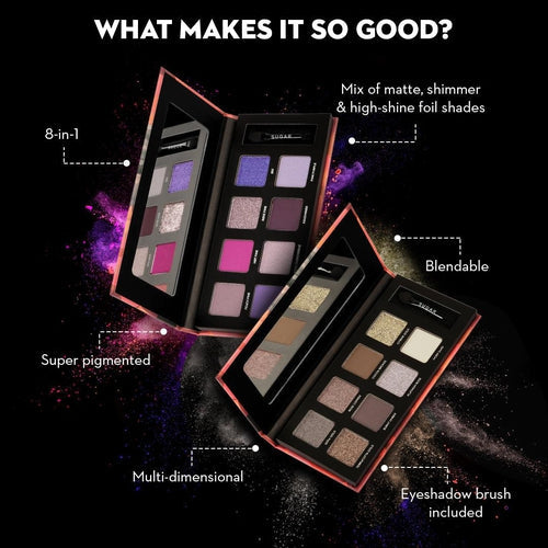 Sugar Blend The Rules Eyeshadow Palette -  02 Warrior (Smokey)