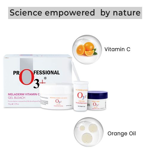 O3+ Meladerm Vitamin C Gel Bleach

(96gm)