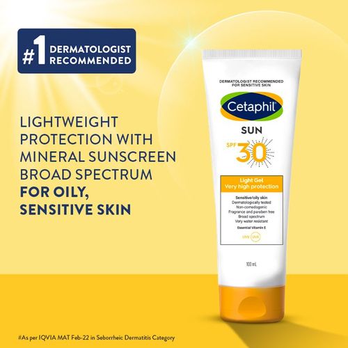 Cetaphil Sun SPF 30 Light Gel
(100ml)