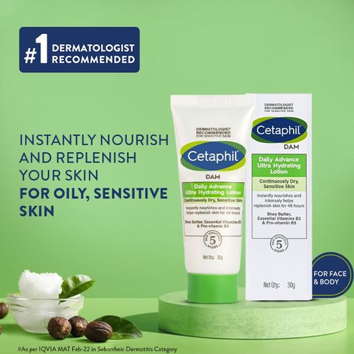 Cetaphil DAM DailyAdvance Ultra Hydrating Lotion
(30g)
