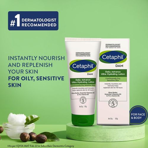 Cetaphil DAM Daily Advance Ultra Hydrating Lotion

(100g)