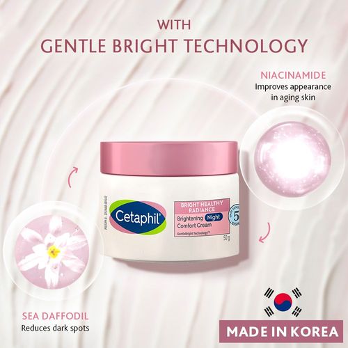 Cetaphil Bright Healthy Radiance Night Comfort Cream
(50gm)