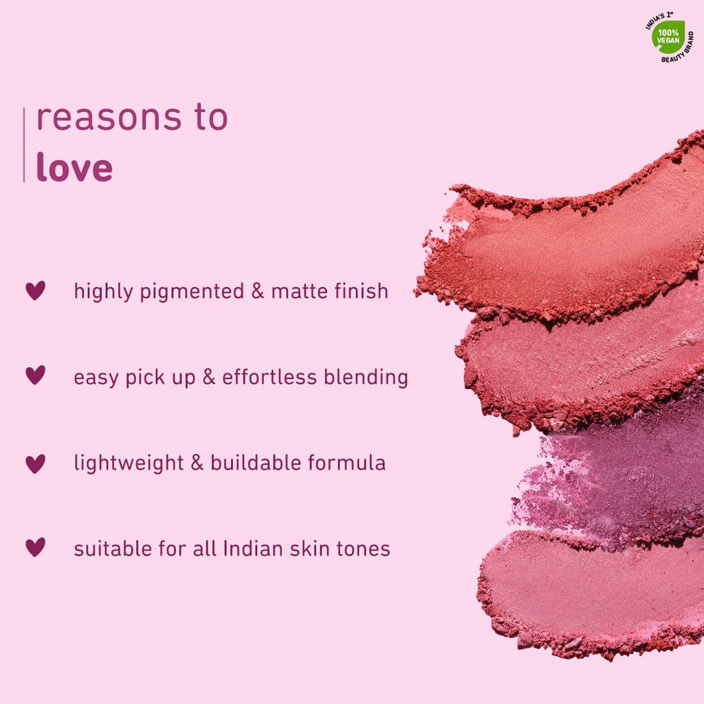Plum Cheek-A-Boo Matte Blush | Highly Pigmented | Effortless Blending | 100% Vegan & Cruelty Free
| 123 One In A Melon