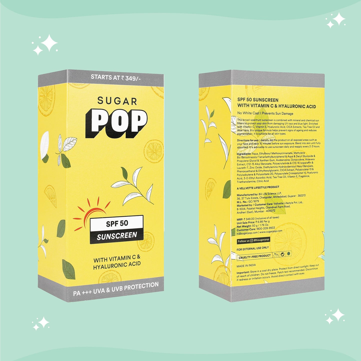 SUGAR POP SPF 50 Sunscreen