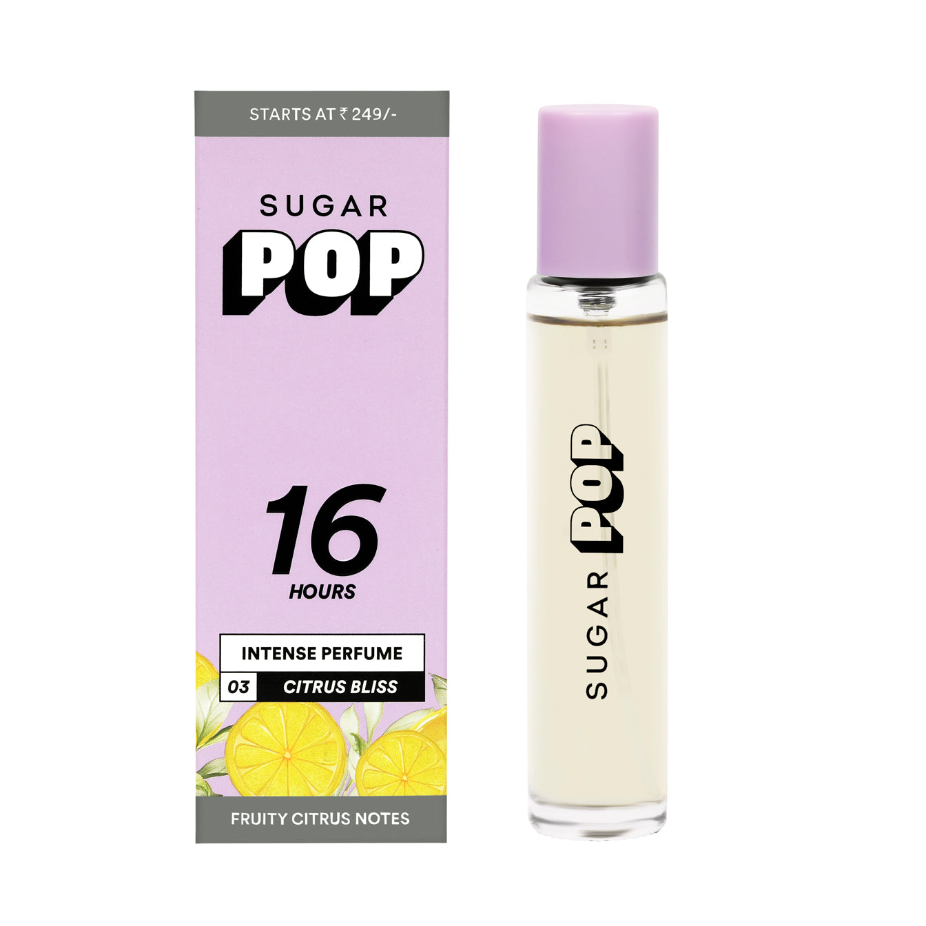 SUGAR POP 16HR Intense Perfume - 03 Citrus Bliss