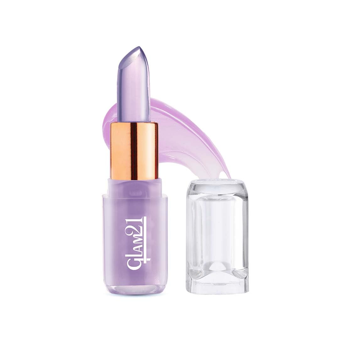 Glam21 Jelly Pop fruity gel lipstick 03- Blueberry Purple, 3.5gm