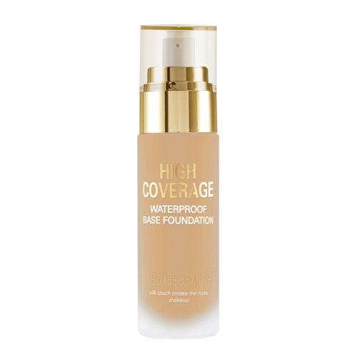 Swiss Beauty High Coverage Waterproof Base Liquid Foundation - 04 Natural Nude