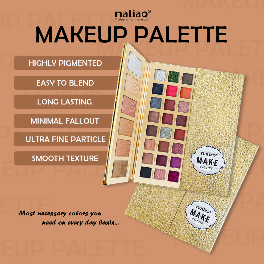 Maliao Makeup Palette 48 Color Eyeshadow