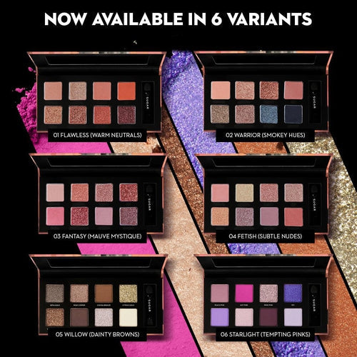 Sugar Blend The Rules Eyeshadow Palette -  02 Warrior (Smokey)