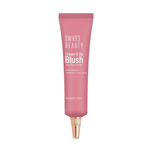 Swiss Beauty Cream It Up Blusher | 03 Cheeky Peach, 10ml