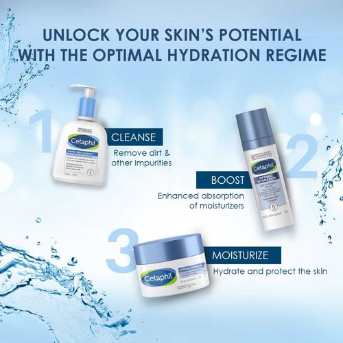 Cetaphil Optimal Hydration Replenishing Night Cream With Hyaluronic Acid For Dehydrated Skin
(50 g)
