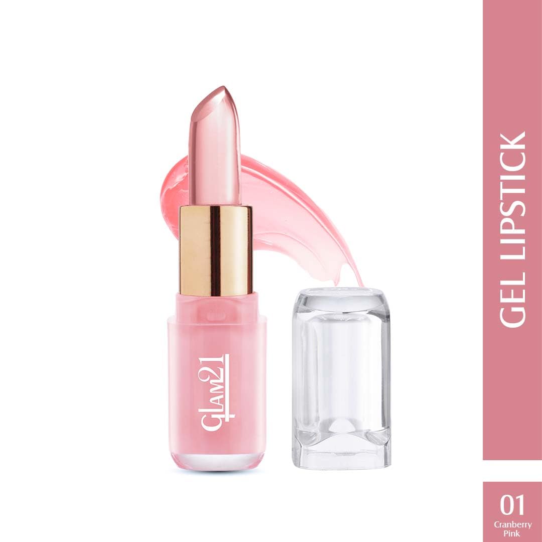 Glam21 Jelly Pop fruity gel lipstick 01- Cranberry Pink, 3.5gm
