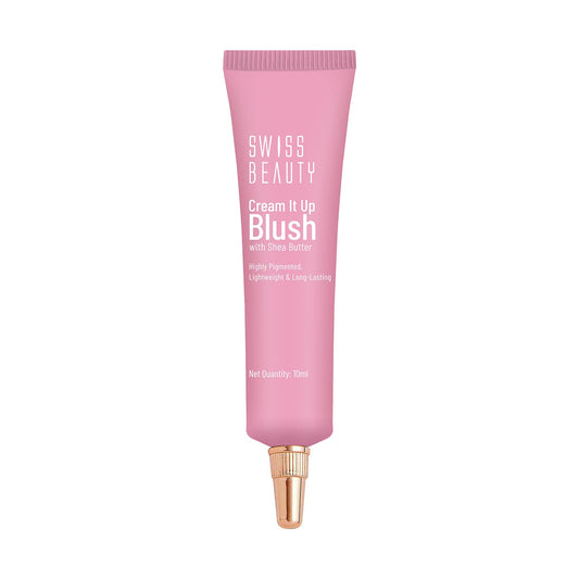 Swiss Beauty Cream It Up Blusher |  01 Rosy Cheeks, 10ml