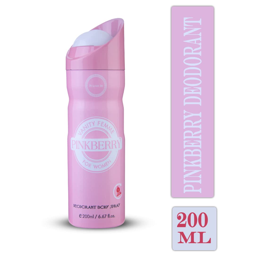 St Louis PinkBerry 200ml Body Spray For Men and Women