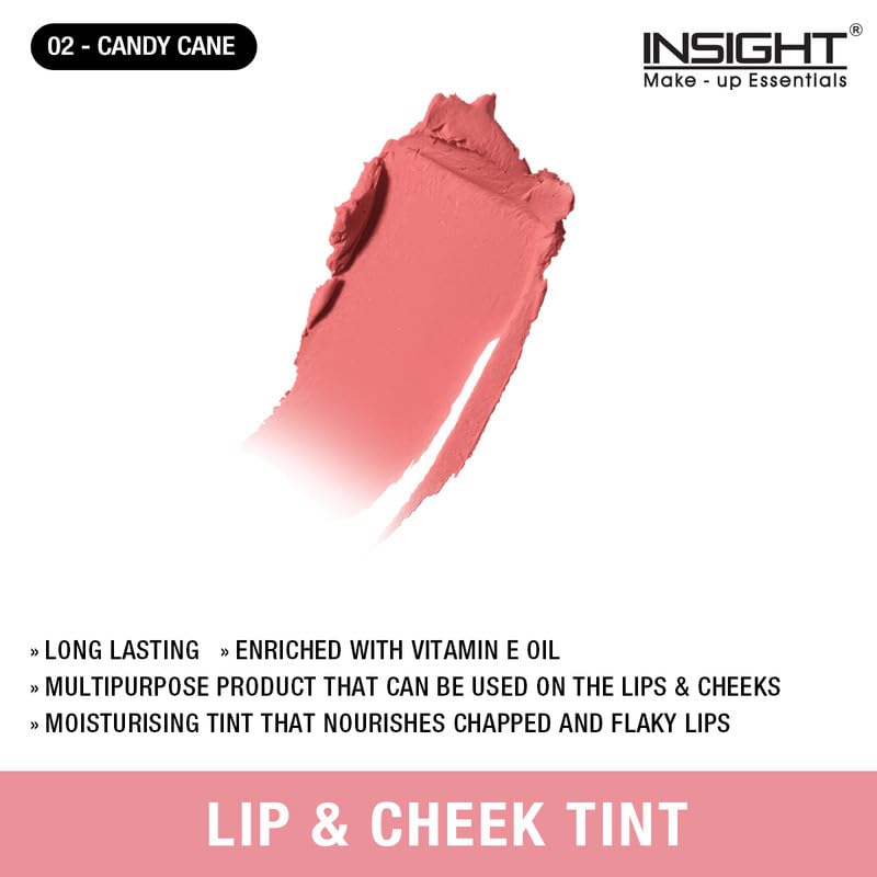 Insight Cosmetics Lip & Cheek Tint, B07-02 Candy Cane