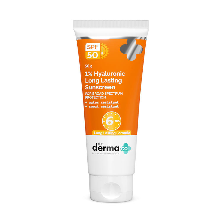 The Derma Co 1% Hyaluronic Long Lasting Sunscreen
(50 g)
