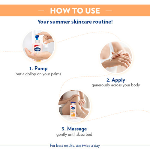 Vaseline Sun + Pollution Protection Healthy Bright SPF 30 Body Lotion
(400ml)