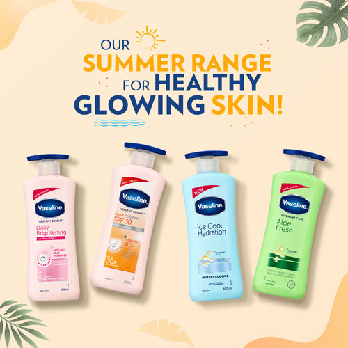 Vaseline Sun + Pollution Protection Healthy Bright SPF 30 Body Lotion
(400ml)