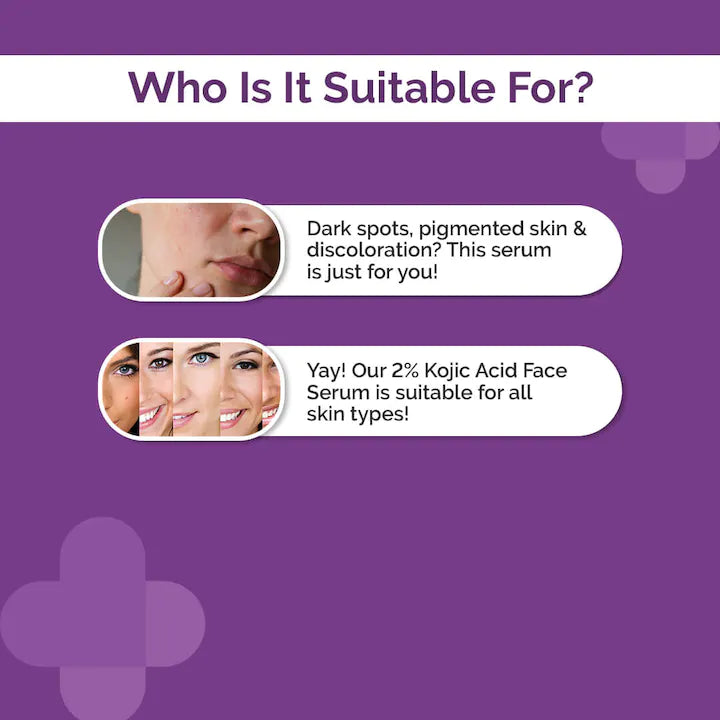 The Derma Co 2% Kojic Acid Face Serum with 1% Alpha Arbutin & Niacinamide - 30 ml