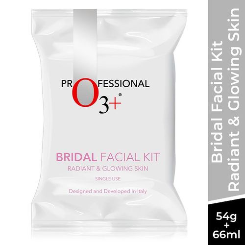O3+ Bridal Facial Kit for Radiant & Glowing Skin
(54gm+66ml)