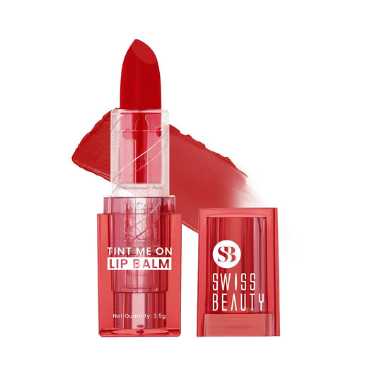 Swiss Beauty Tint Me On Lip Balm |  Shade -02 Pink Macaroon, 3.5gm
