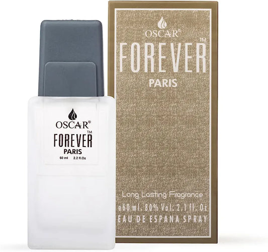 Oscar Forever Paris | Long Lasting Perfume for Men & Women | Exhilarating Floral Fragrance | Everyday Unisex Perfume | 60ml | Original Forever Paris Perfume