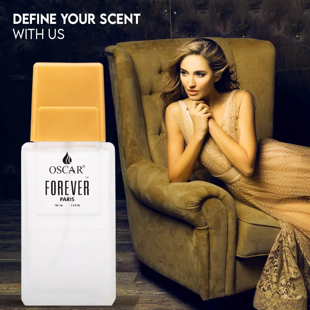 Oscar Forever Rose Gold | Aromatic Fougere Fragrance | Long Lasting Perfume For Women | 100ml