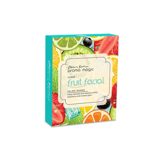 Aroma Magic Fruit Facial Kit (Deep Cleanses & Restores Vitality Brightens & Renders Glow) | Single