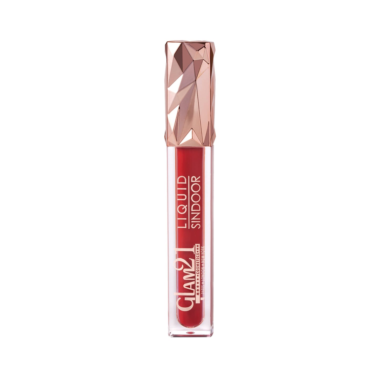 Glam21 Liquid Sindoor| Sponge Tip Applicator| Smudge Free & Long Lasting|Maroon-7ml