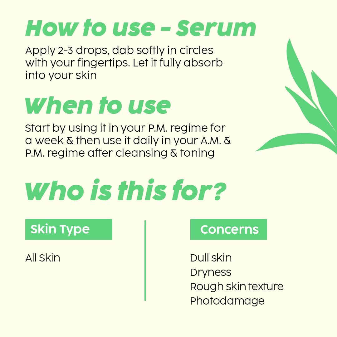 PLIX - THE PLANT FIX Vitamin C Guava Combo, Juicy Cleanser 100ml and Face Serum 20 ml For Skin Brightening, With Pro Vitamin B5 For Moisturization & Alpha Lipoic Acid, Pentavitin Skincare Regimen