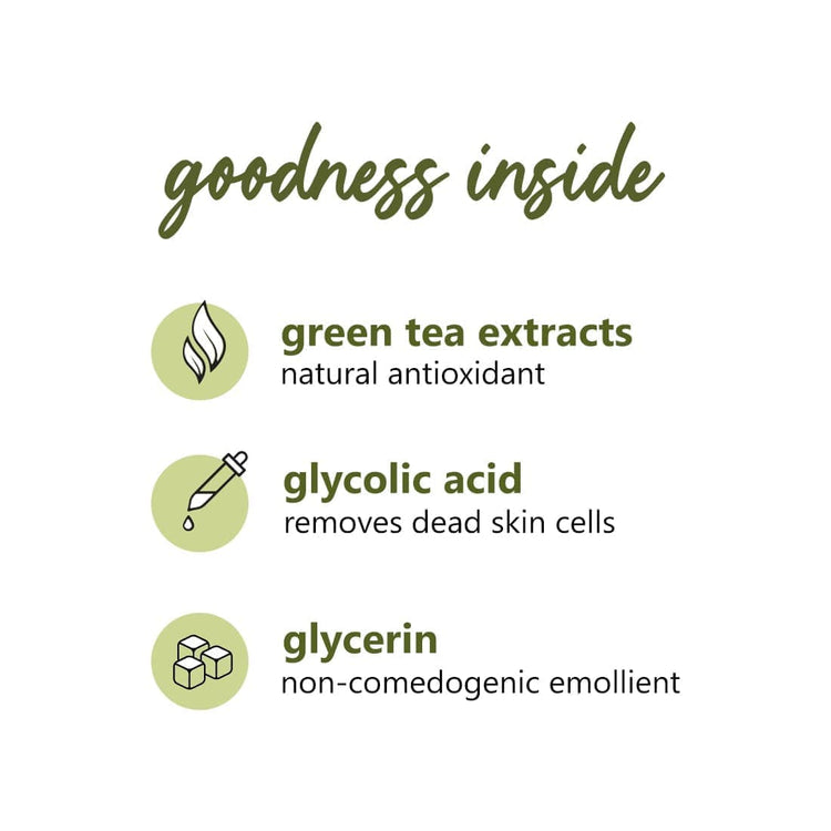 Plum Green Tea Alcohol-Free Toner | 100% Fragrance-Free Formula | 100% Vegan