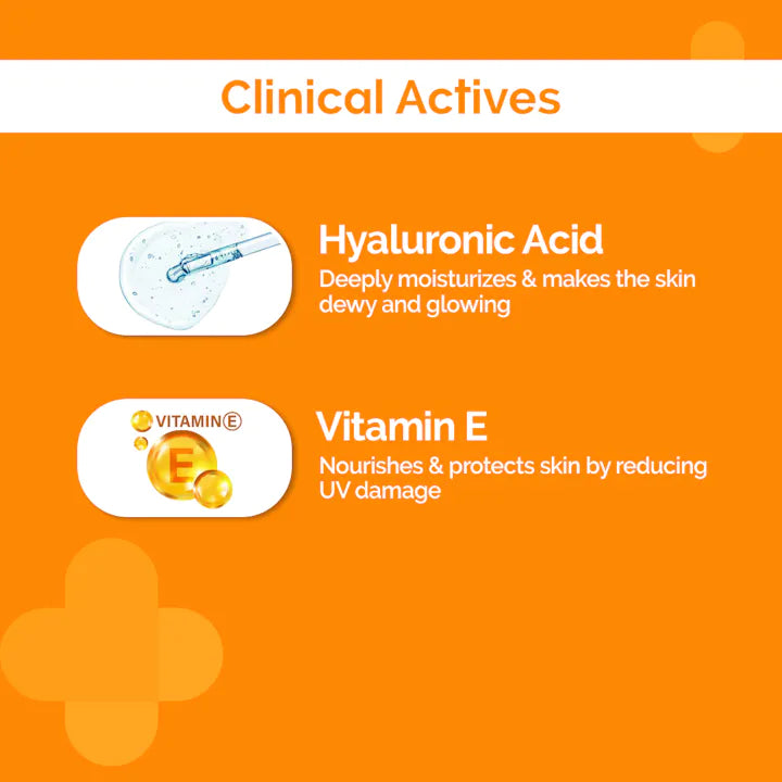 The Derma co 1% Hyaluronic Sunscreen Aqua Gel with SPF 50 & PA++++ - 80g